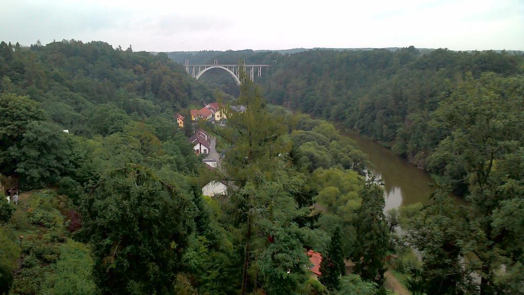 Penzion Vila Elektra Bechyně Exterior foto